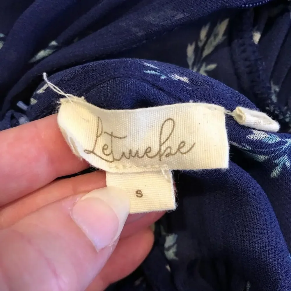 Anthropologie letruebe blue